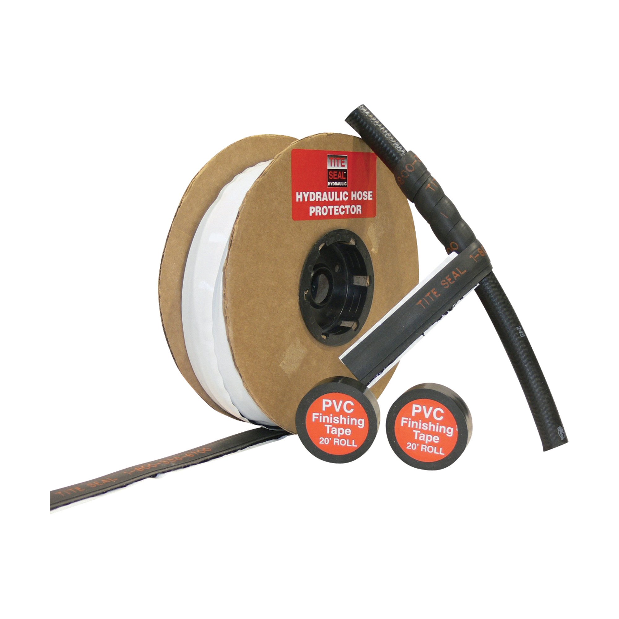 Tite Seal Hydraulic Hose Protector — 50ft. Roll, Model HHP150